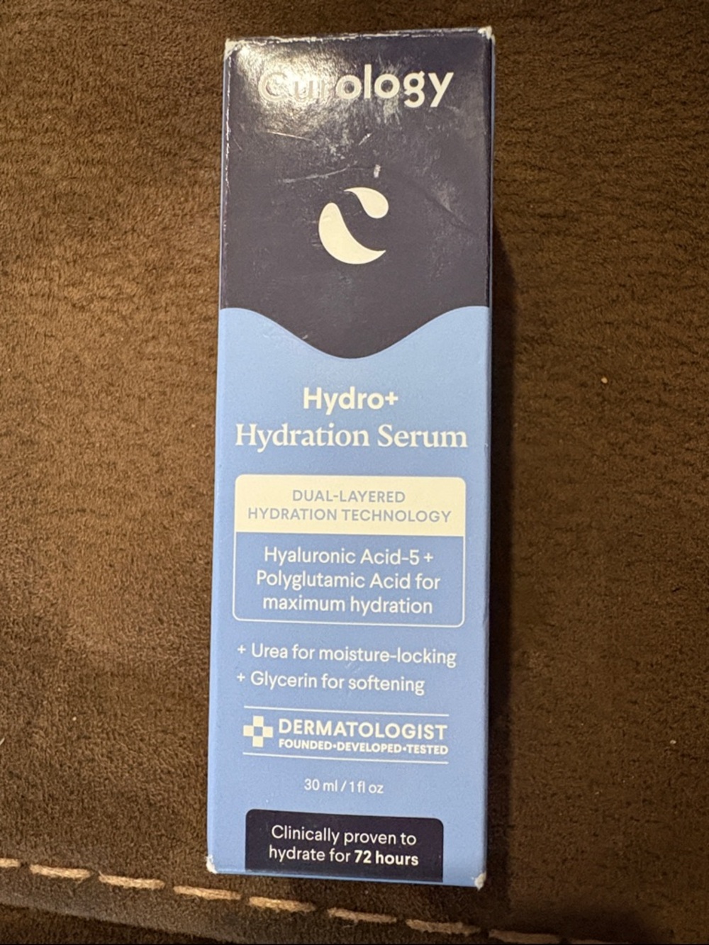 Curology Hydro+ Hydration Serum — Light Blue